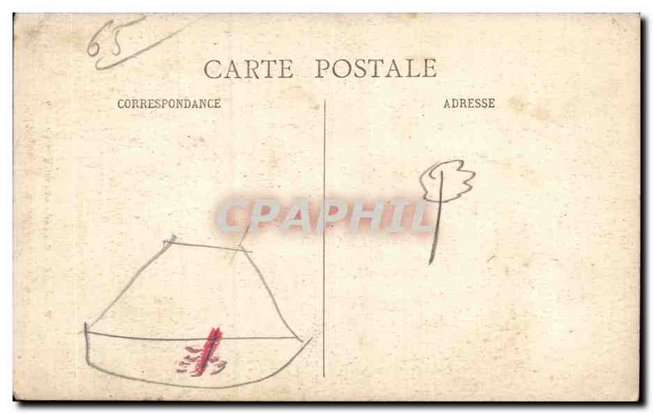 Bartrès — Chapelle dédiée à Bernadette — Verso