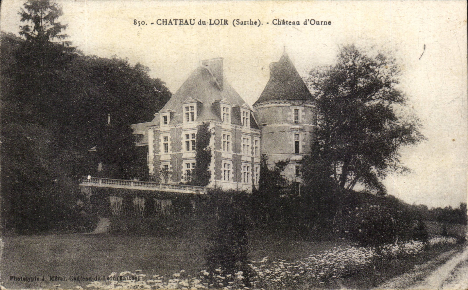 CPA Chateau du Loir Chateau d ourne