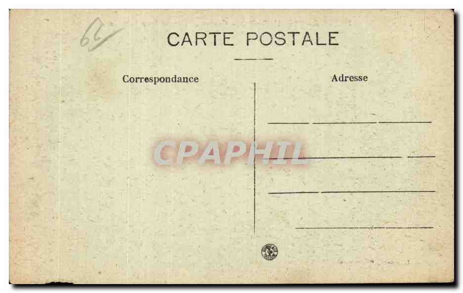 CPA Prats de Mollo Caserne Eglise et fort Lagarde — Rückseite
