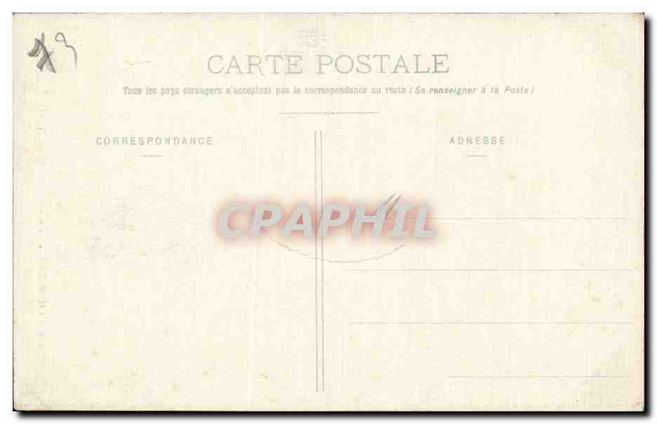 CPA Chambery La fontaine des elpehants ( Boigne ) — Rückseite