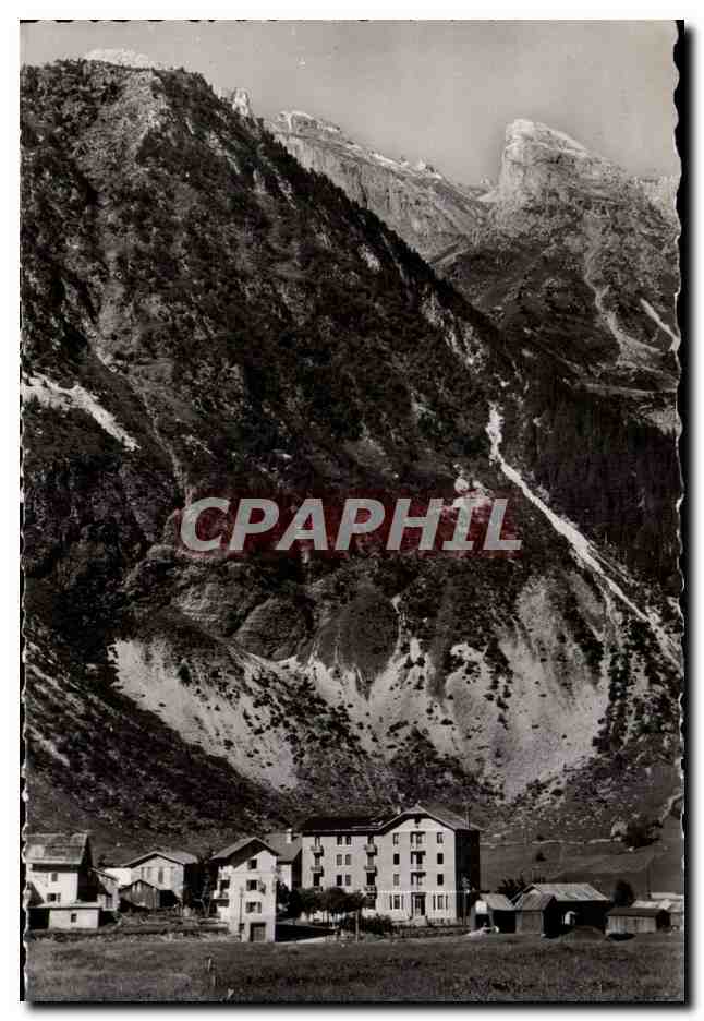CPSM Pralognan la Vanoise Hotel du grand Bec et aiguilles de Mey