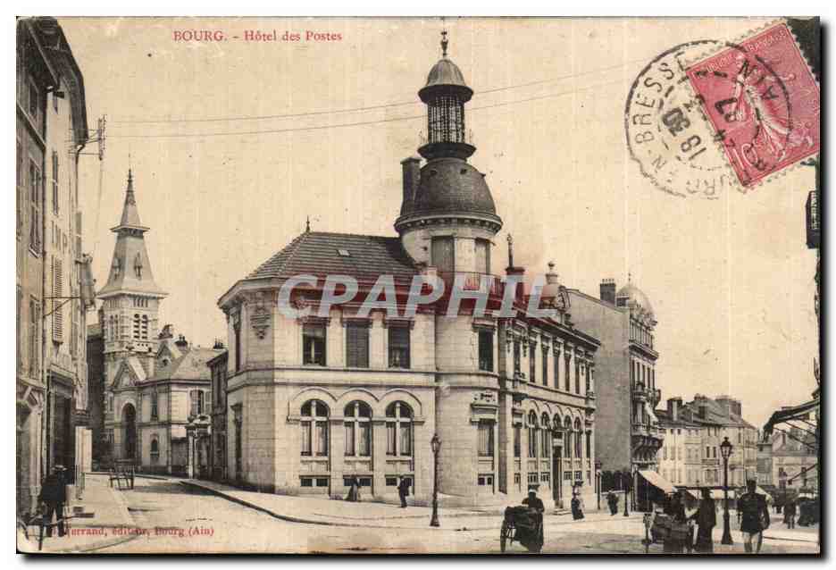 CPA Bourg Hotel des Postes
