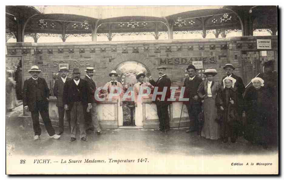 Vichy — La Source Mesdames — Édition A la Ménagère