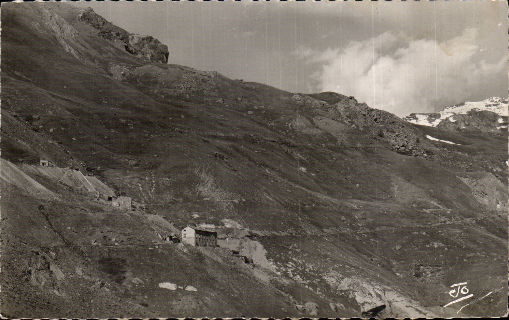 Saint-Veran (2.042 m.) — Vallon de la mine de cuivre et de la carrière de marbre vert utilisé pour le soubassement du tombeau de Napoléon Ier — éditeur ABEILL, GAP