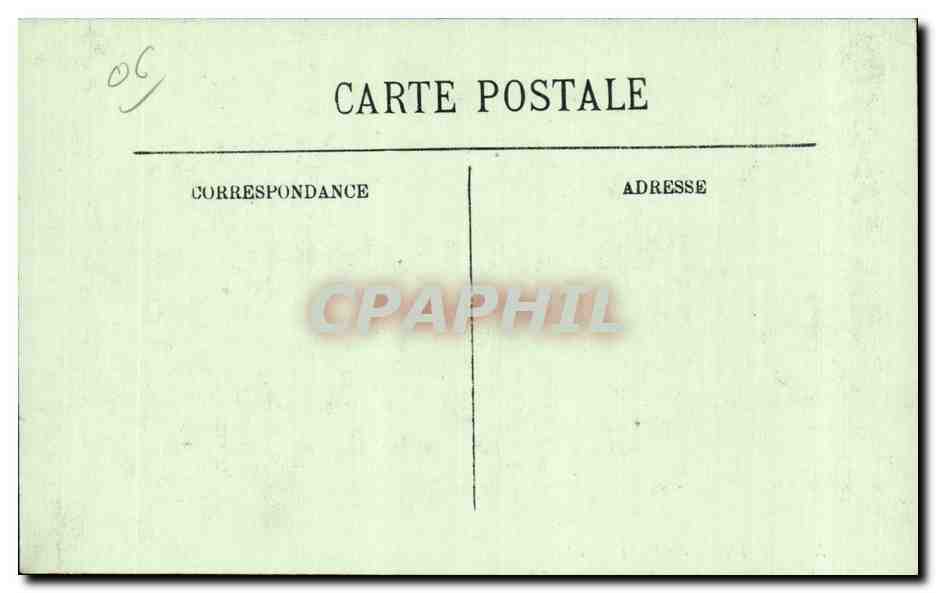 CPA Nice L hotel des Postes — Rückseite