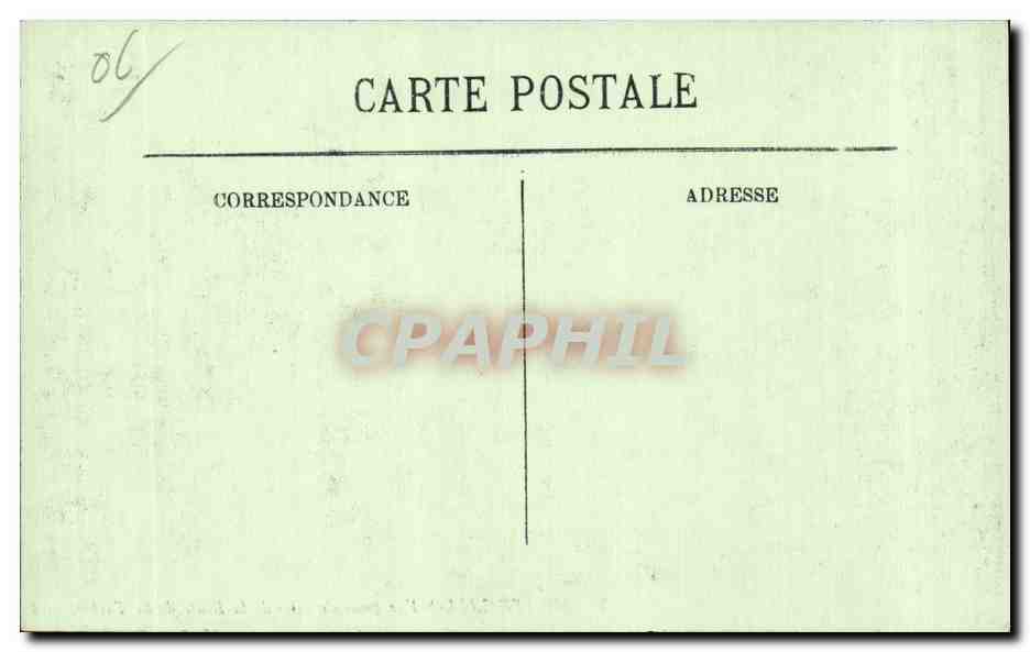 CPA Monte Carlo Monaco Vue generale prise de la route de la Turbie — Rückseite