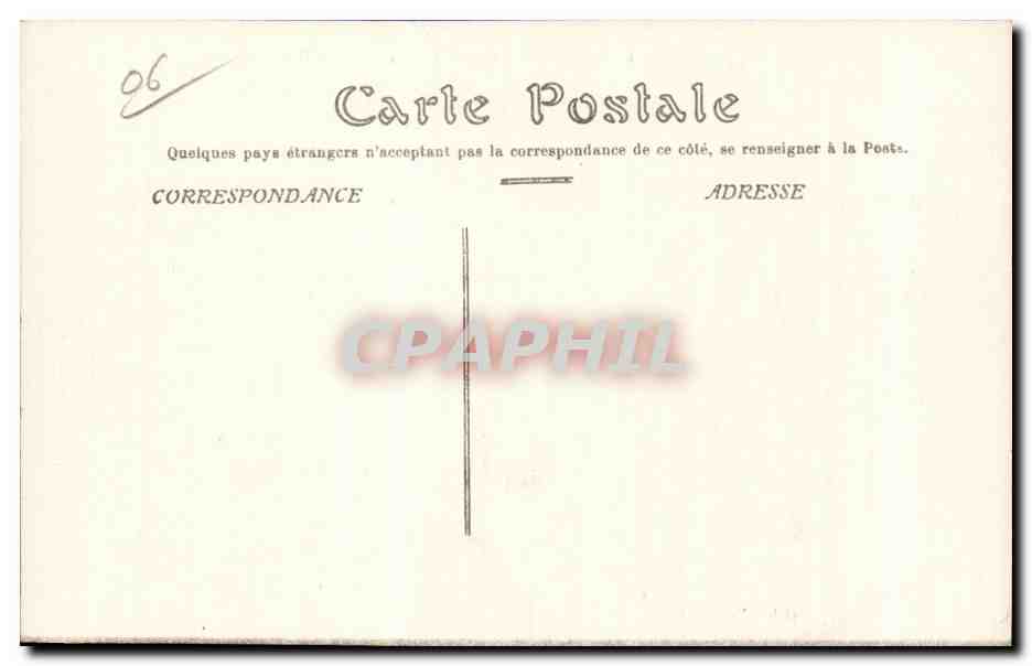 Monaco — Entrée de la Principauté — Éditeur : Société Picard, N°107 — Verso