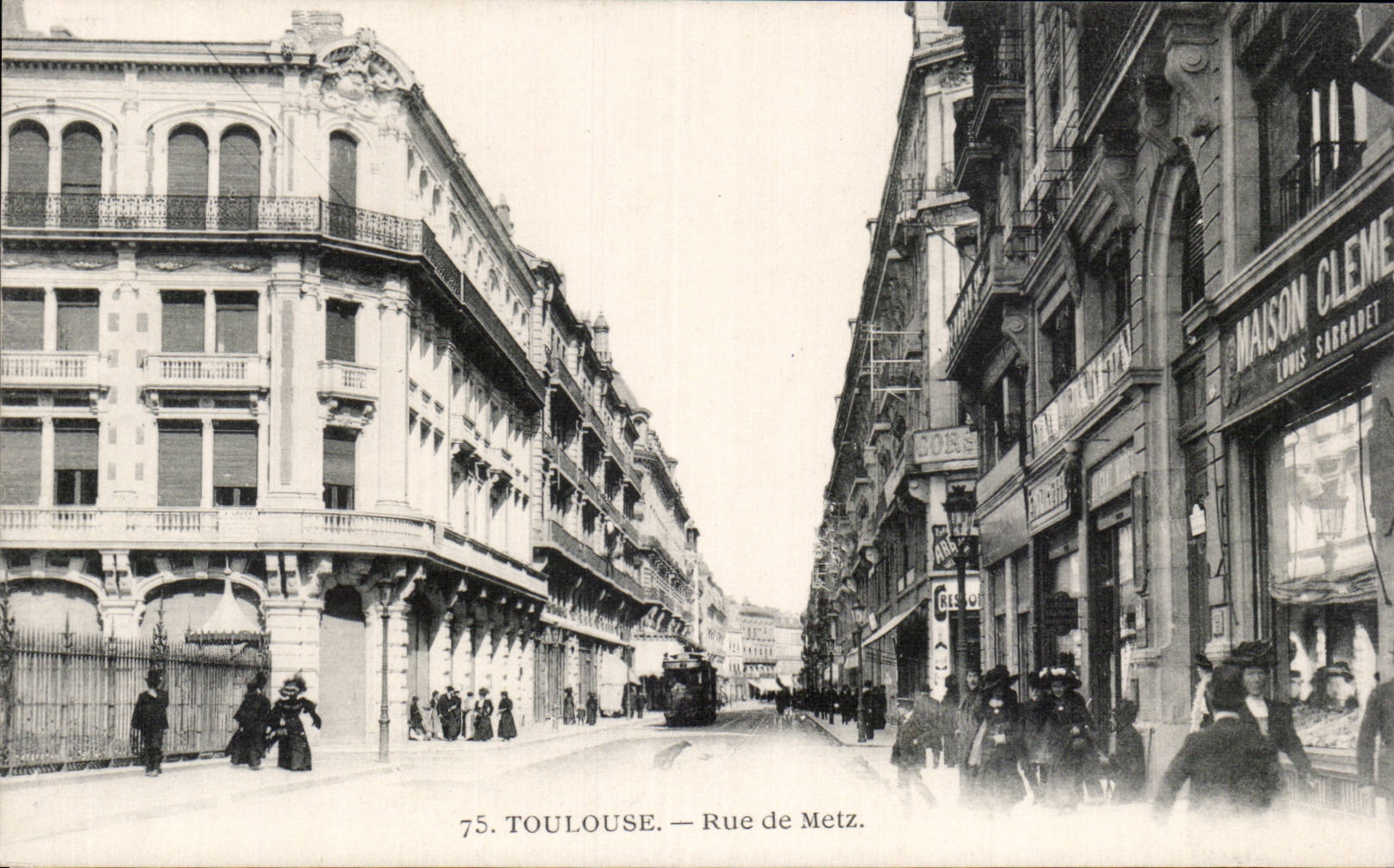 Toulouse — Rue de Metz — Phototypie d'Art et d'Industrie du Sud-Ouest
