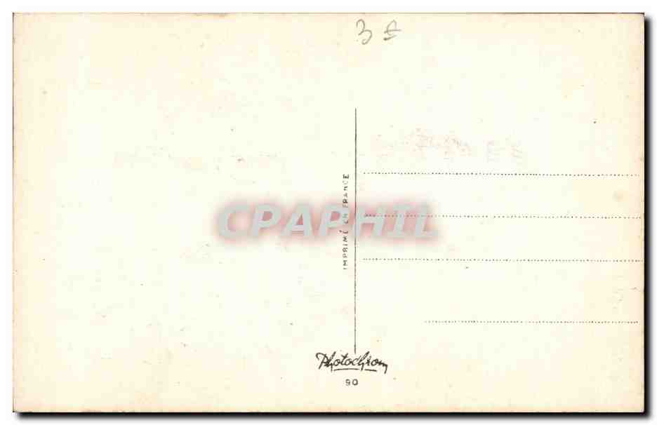 Fleurs Bonne Fete - CPA  — Verso