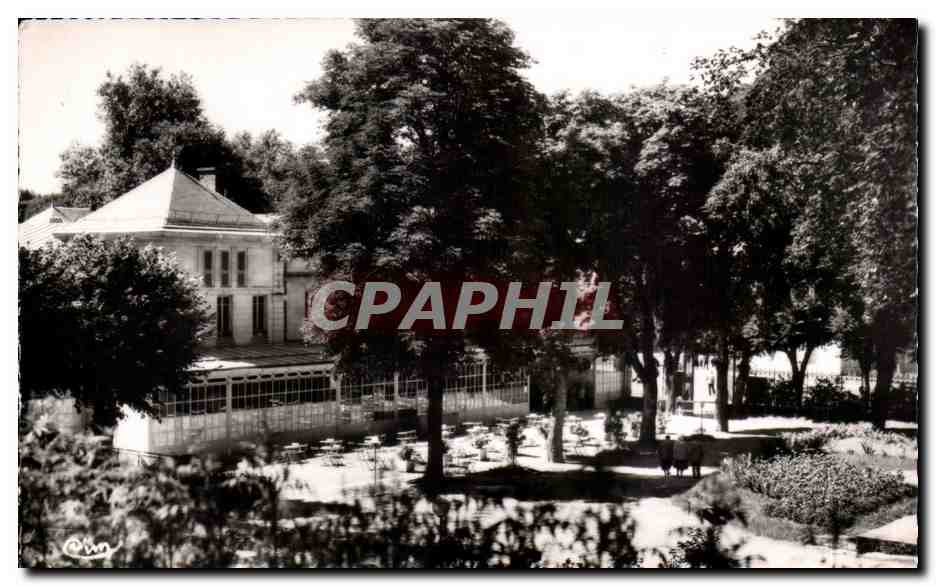 Bourbonne les Bains - Le Casino et le Parc - CPA 