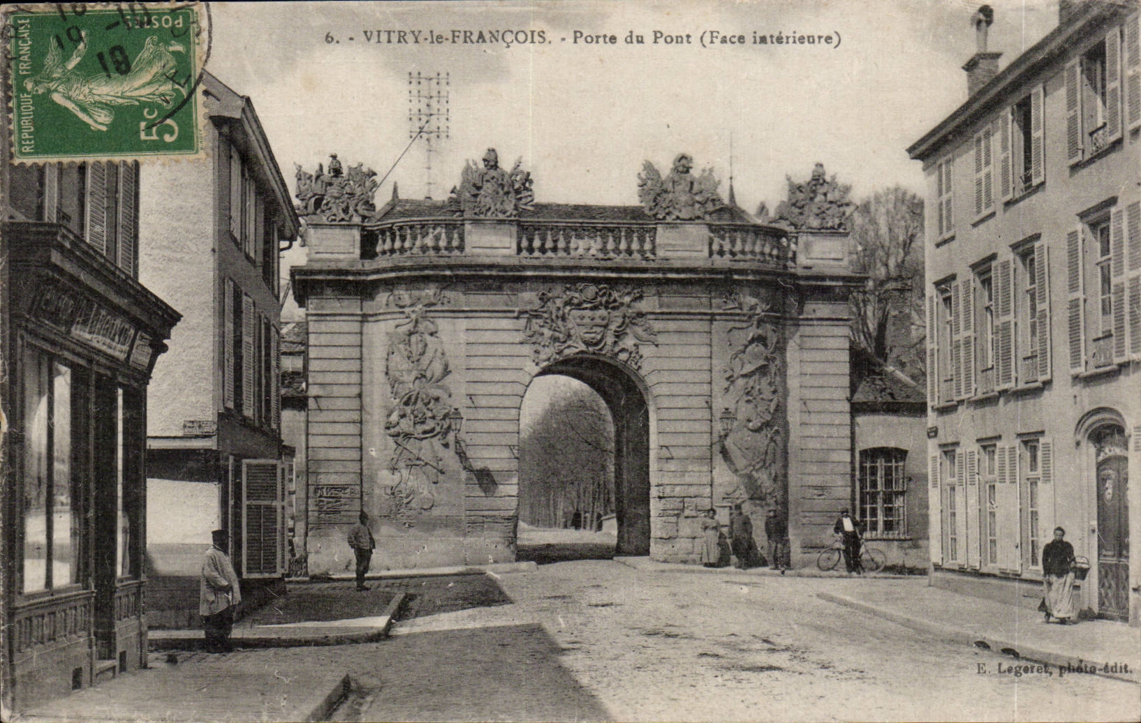 Vitry le Francois - Porte du Pont - CPA 