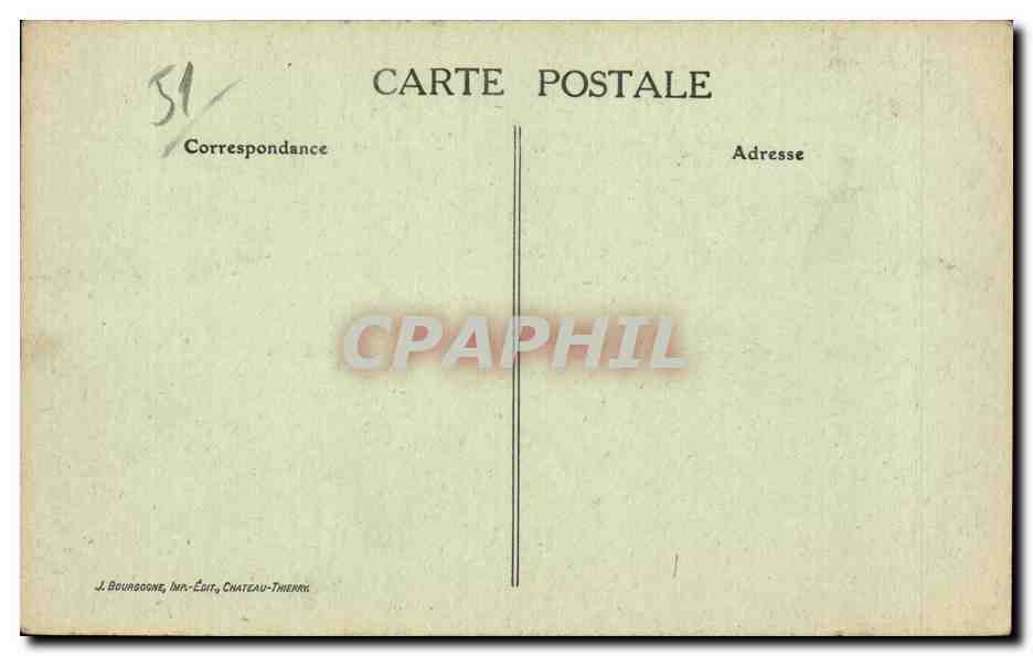 Chalons sur Marne - Le College - CPA  — Verso