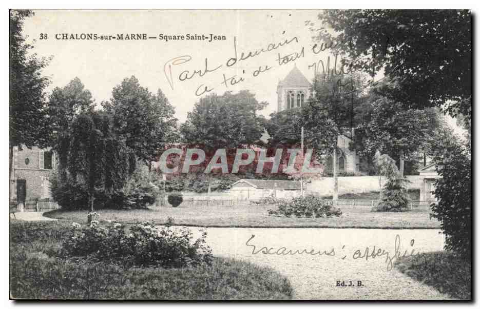 Chalons sur Marne - Square Saint Jean - CPA 