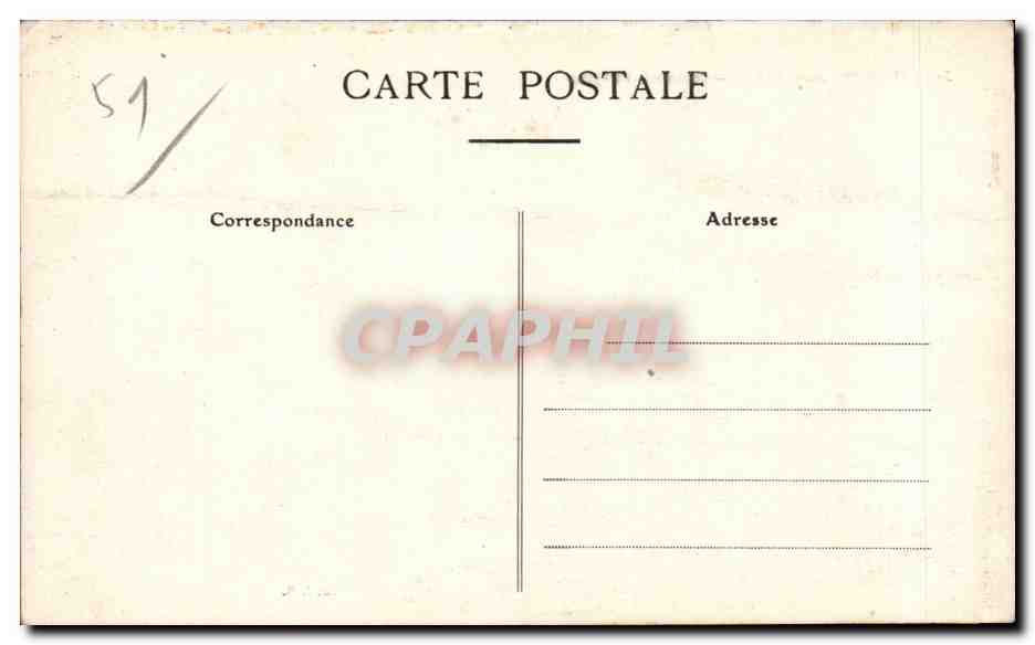 Chalons sur Marne - Square Saint Jean - CPA  — Verso