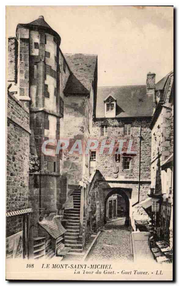 Le Mont Saint Michel - La Tour du Guet - CPA 