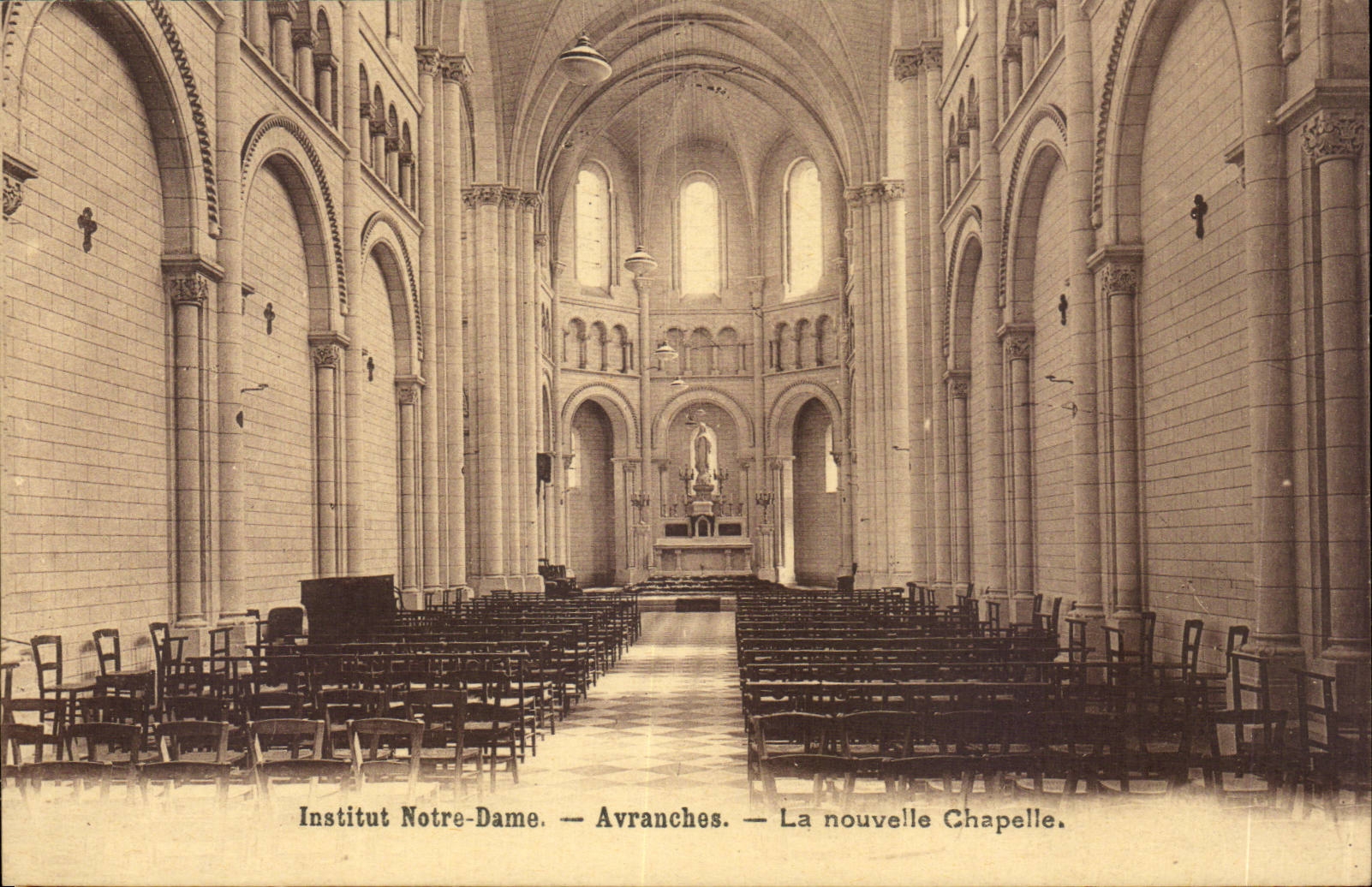 Institut Notre-Dame — Avranches — La nouvelle Chapelle