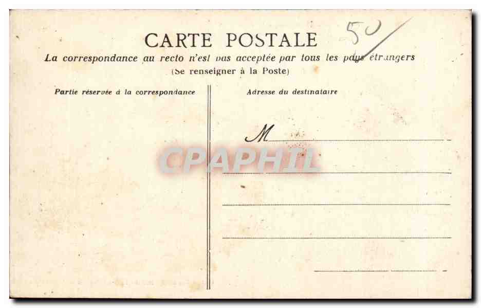 Le Mont Saint Michel - Moutons - Pres Sales des Greves - CPA  — Verso