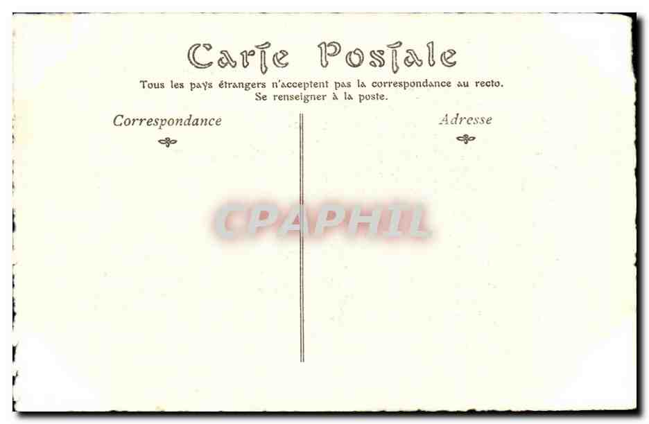 CPA Fantaisie Les maitres de l estampe du 18eme Amedee Van loo Langlois Frederci II — Verso