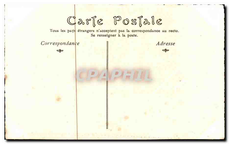 CPA Fantaisie Les maitres de l estampe au 18eme Promenade du jardin du Palais Royal Debucourt Paris  — Rückseite