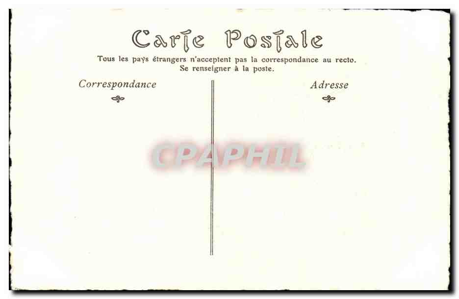 CPA Fantaisie Les maitres de l estampe au 18eme Debucourt Le compliment  — Verso