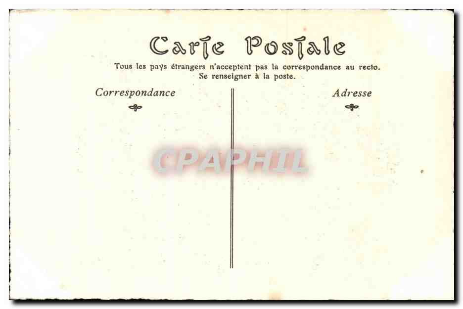 CPA Fantaisie Les maitres de l estampe au 18eme Lancret Larmessin Le matin  — Verso