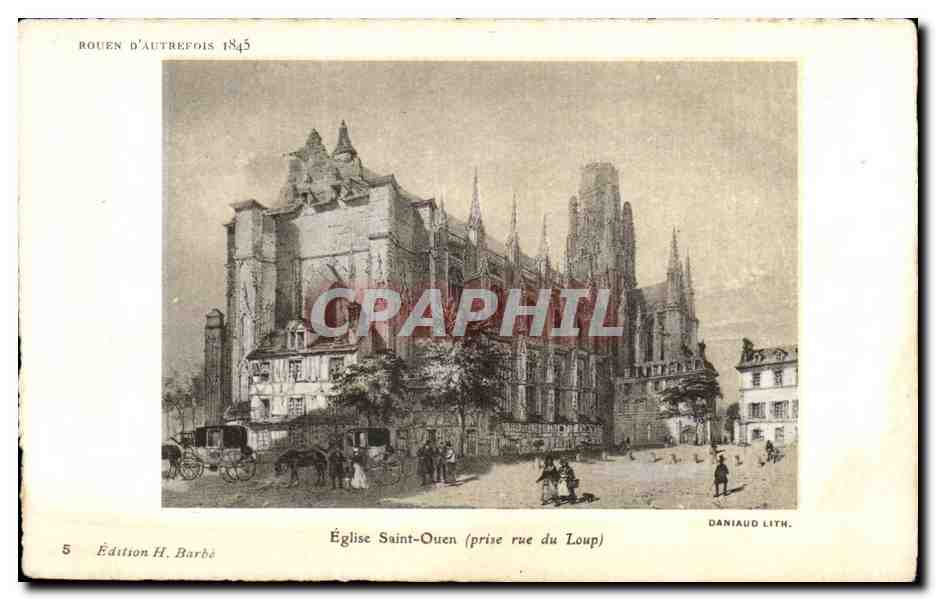 Rouen - Eglise Saint Ouen - CPA 
