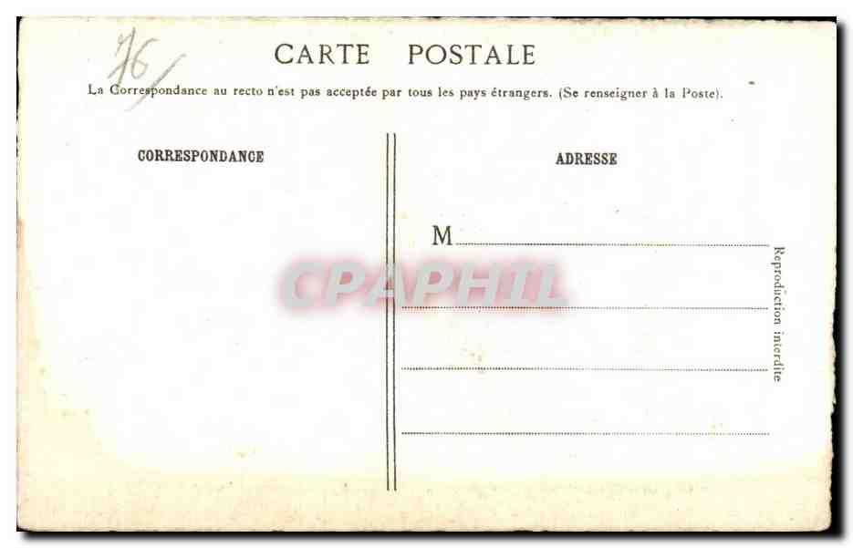 Rouen - Eglise Saint Ouen - CPA  — Rückseite