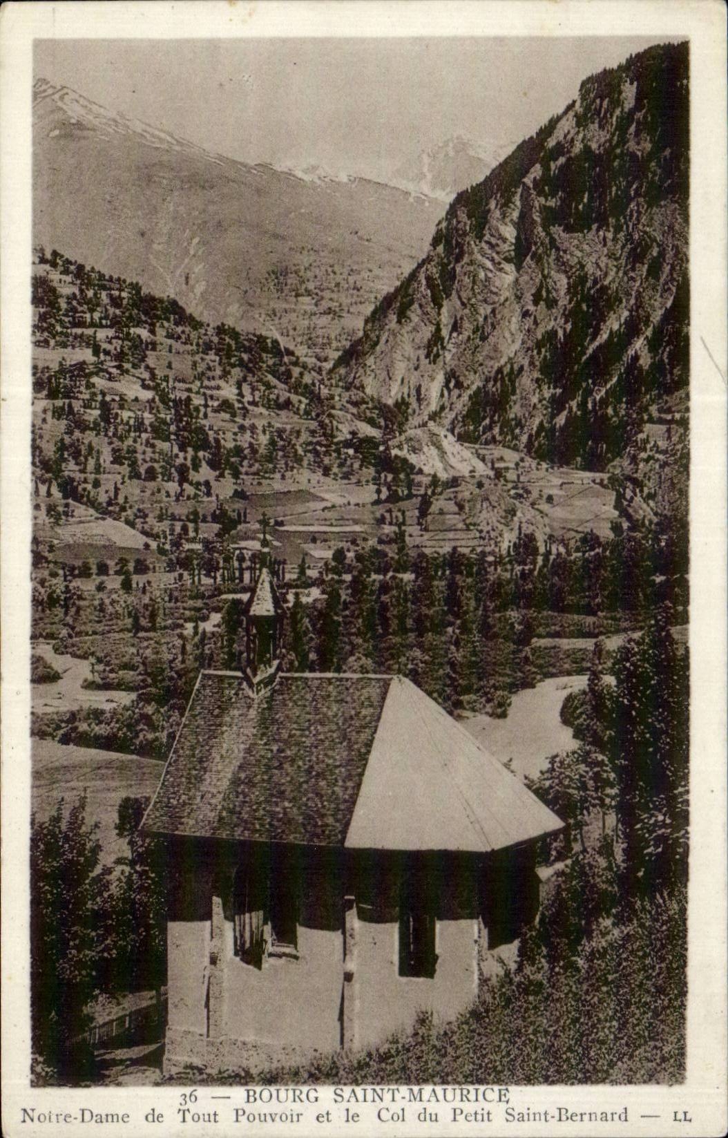Bourg Saint Maurice - Notre Dame de Tout Pouvoirs - CPA 