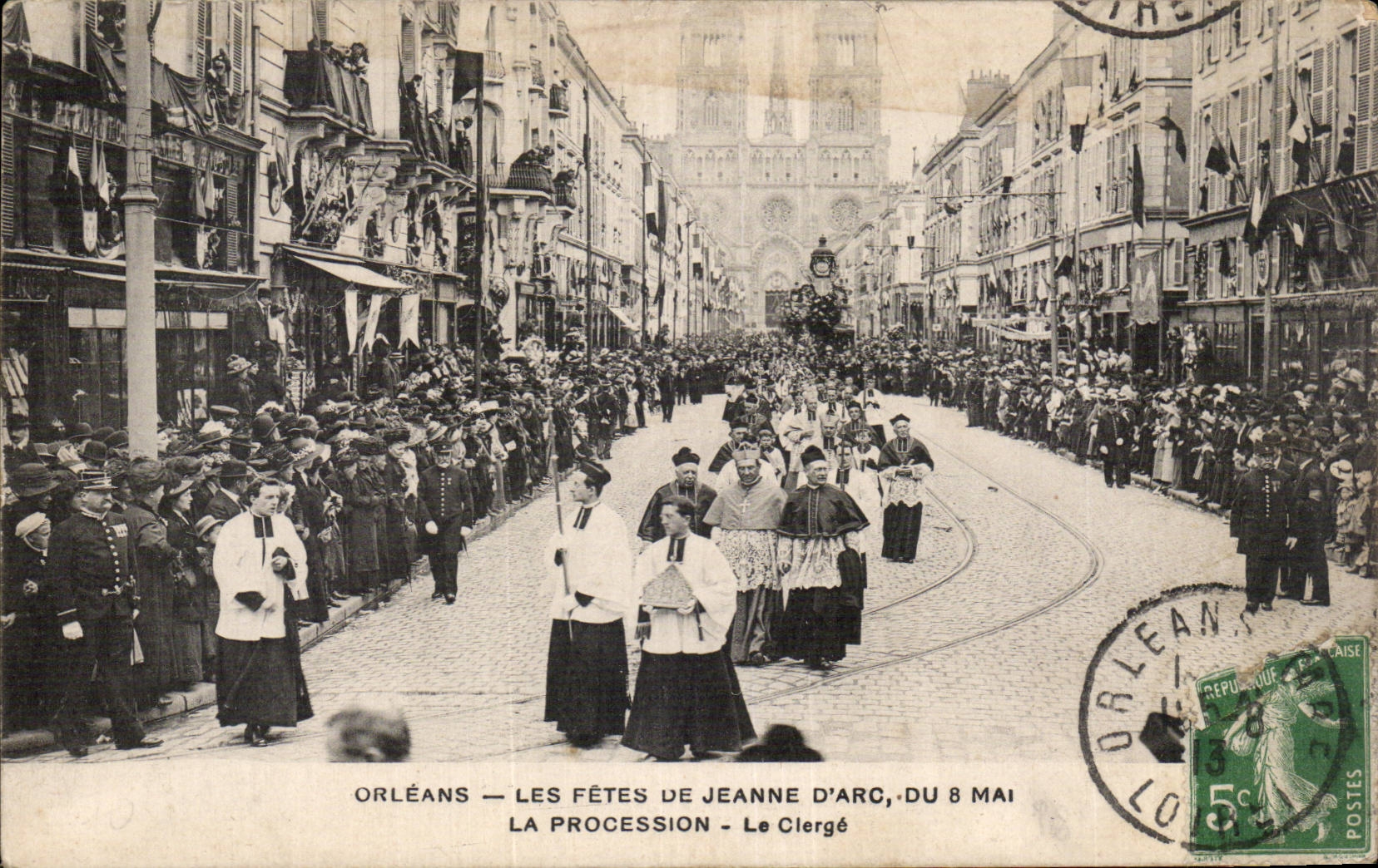 Orleans - Fetes de Jeanne d Arc du 8 Mai - La Procession - Le Clerge - CPA 