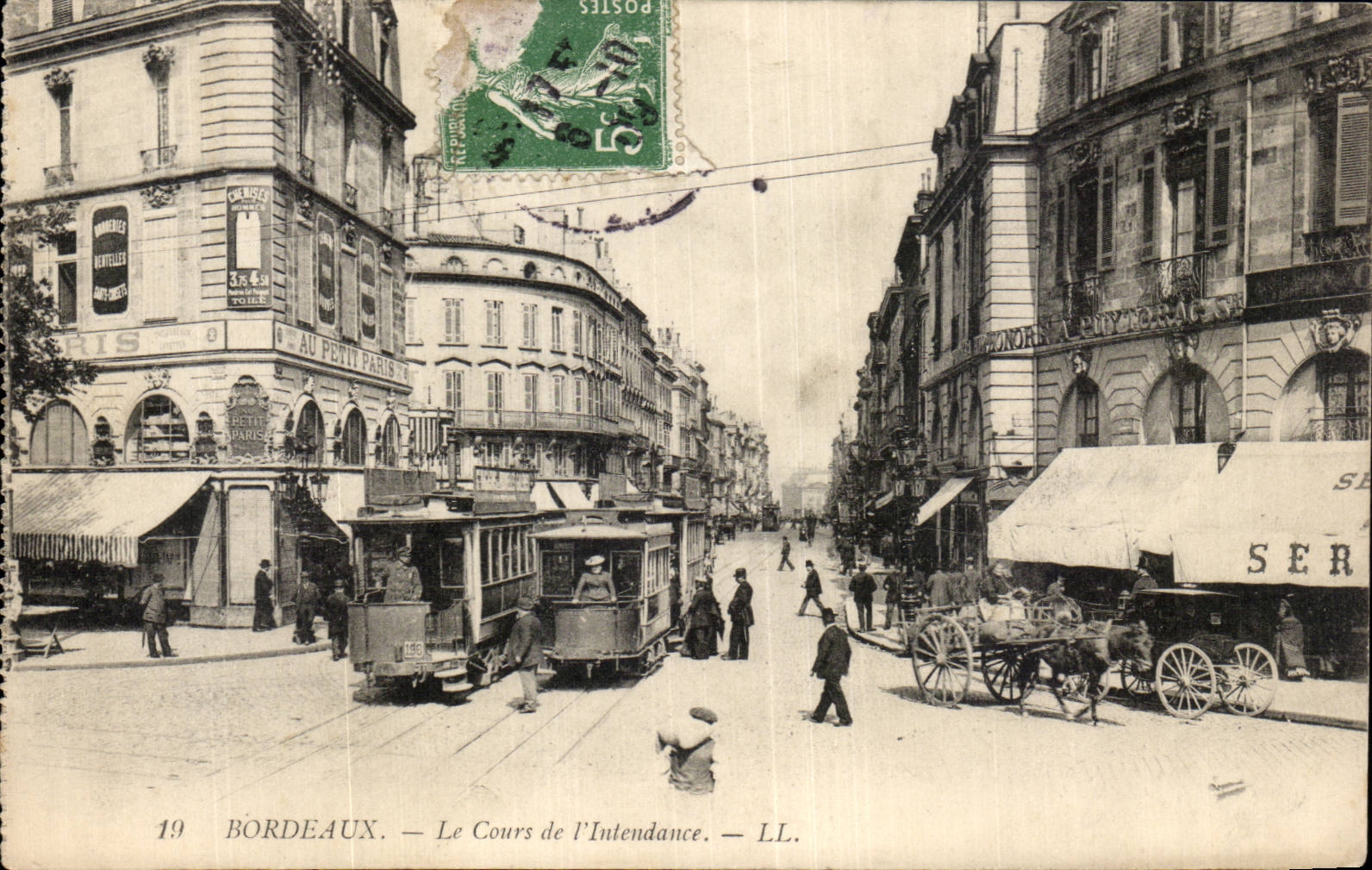 Bordeaux — Le Cours de l'Intendance — LL.