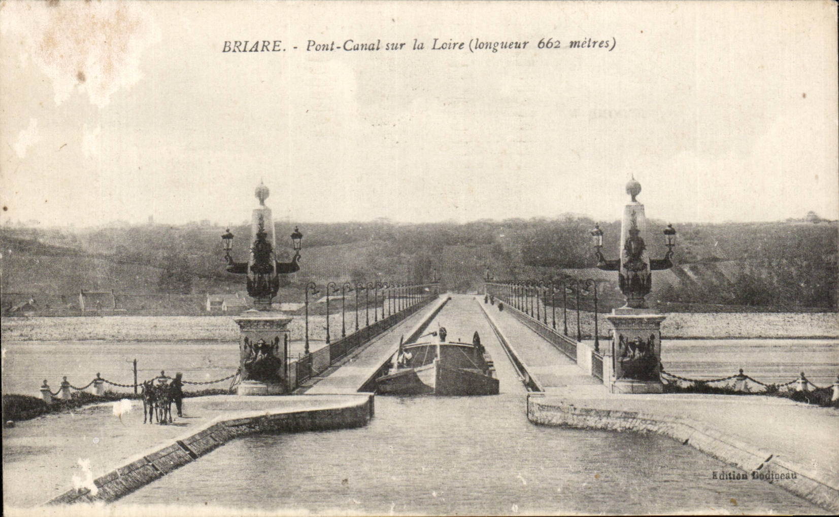 Briare - Pont Canal sur la Loire - CPA 