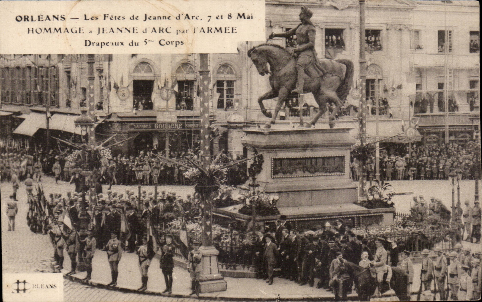 Orleans - Les Fetes de Jeanne d Arc 7 et 8 Mai - Hommage - CPA 