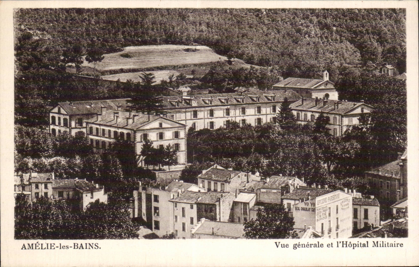Amelie les Bains - Vue Generale et l Hopital Militaire - CPA 