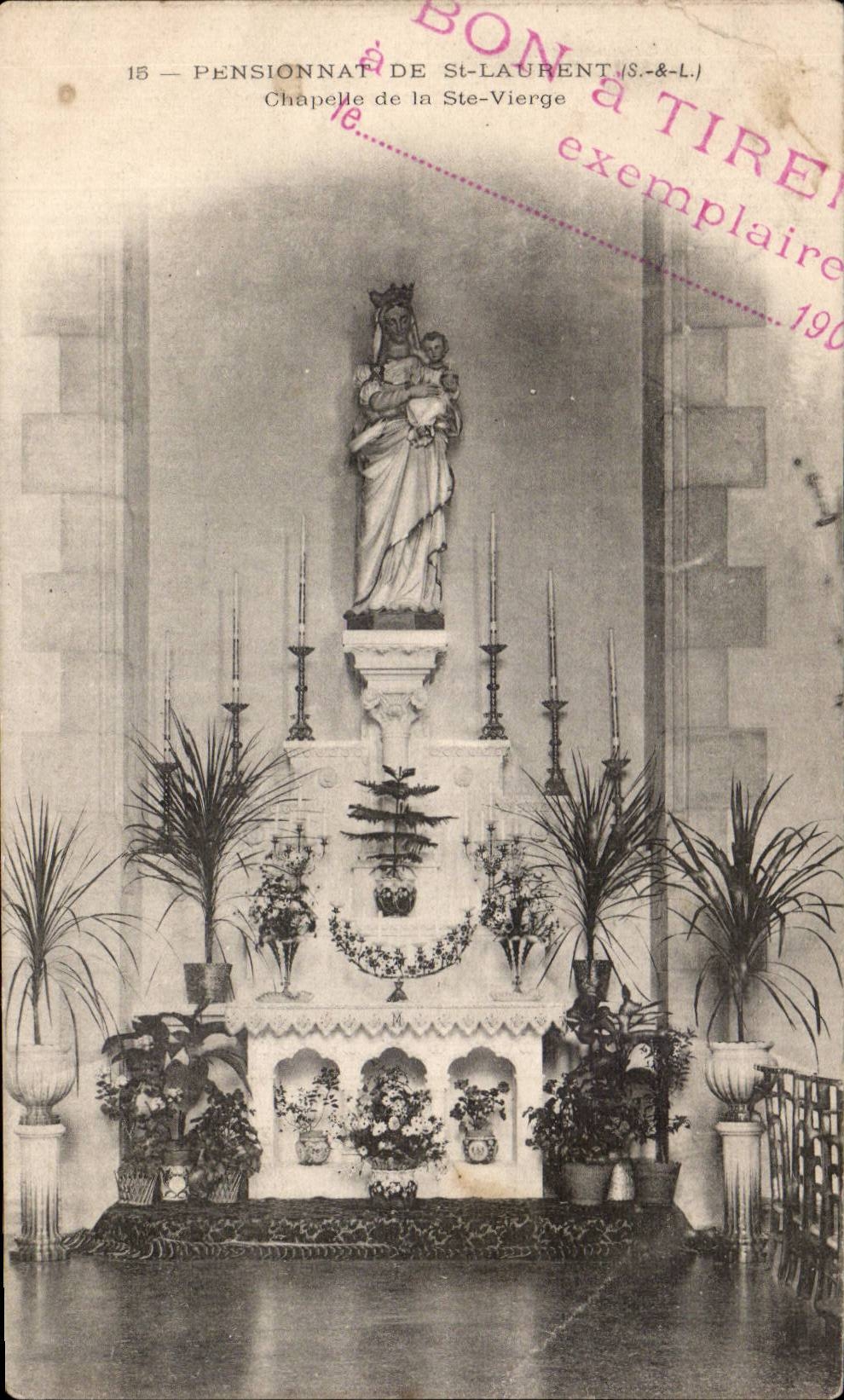 St Laurent - Chapelle de la Ste Vierge - CPA 