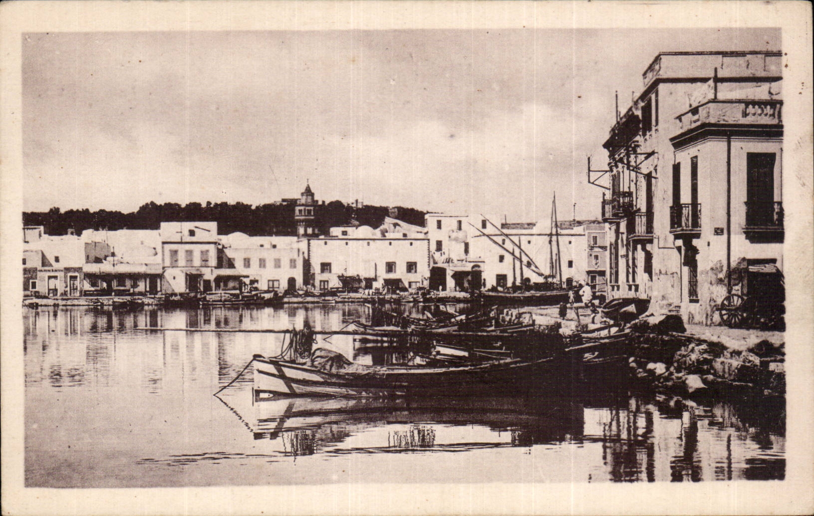 CPA Tunisie Bizerte Le port