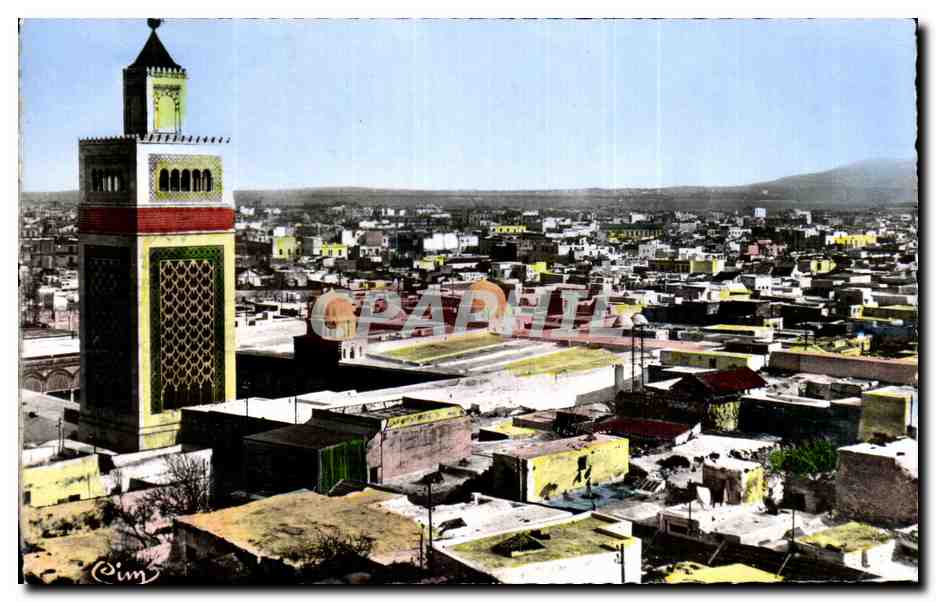 CPA Tunisie Tunis Vue generale