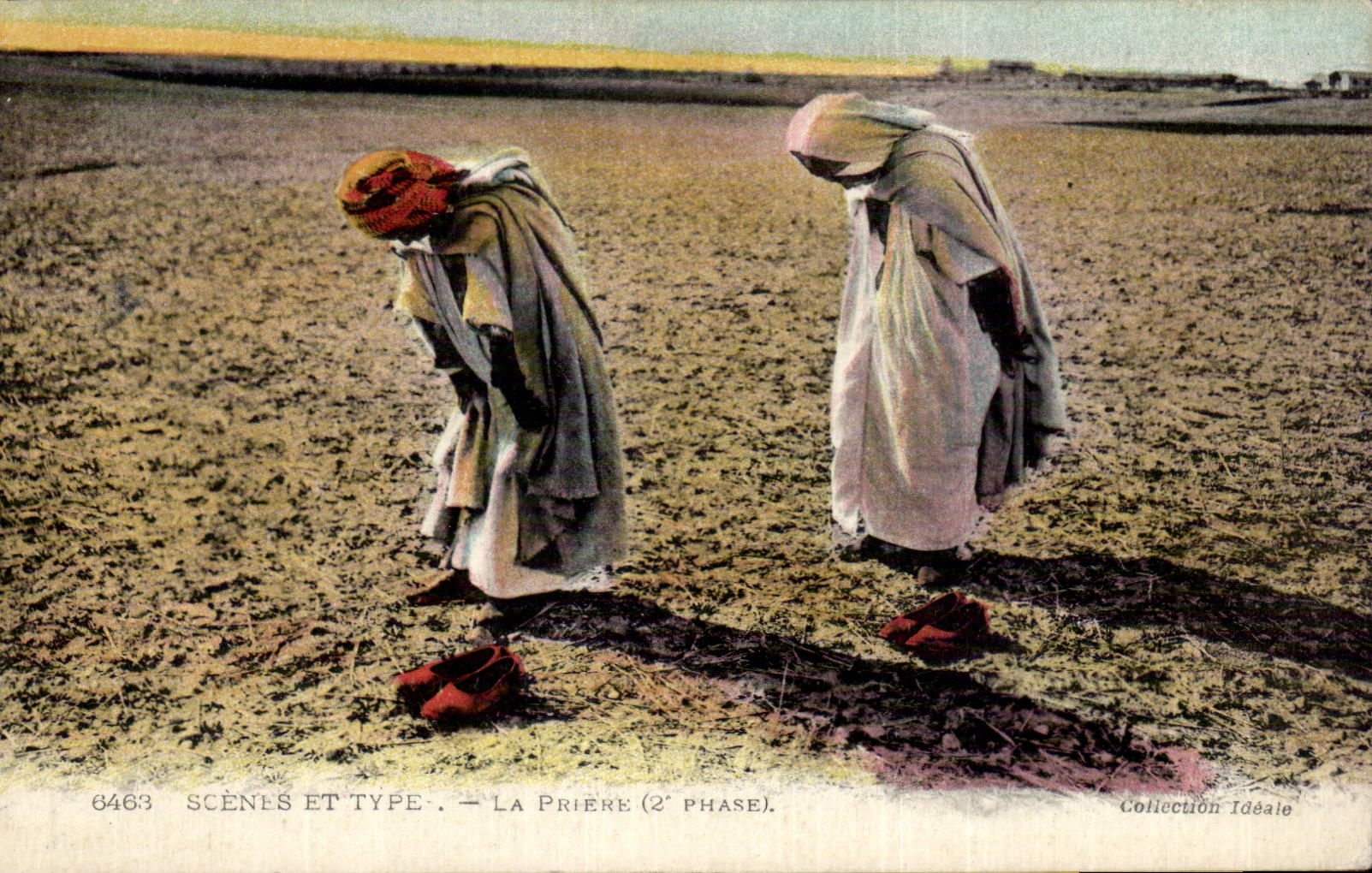 CPA Tunisie Scenes et types La priere