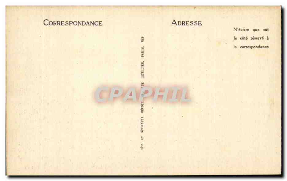 CPA Tunisie Bizerte La nouvelle gare  — Rückseite