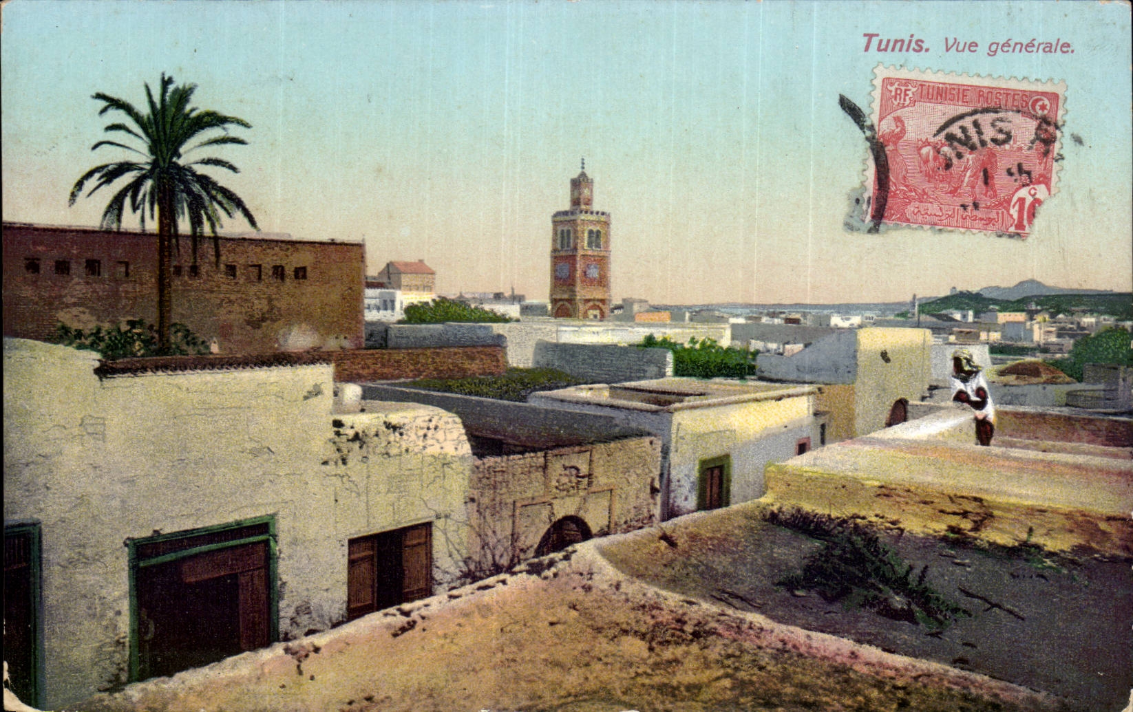 CPA Tunisie Tunis Vue generale