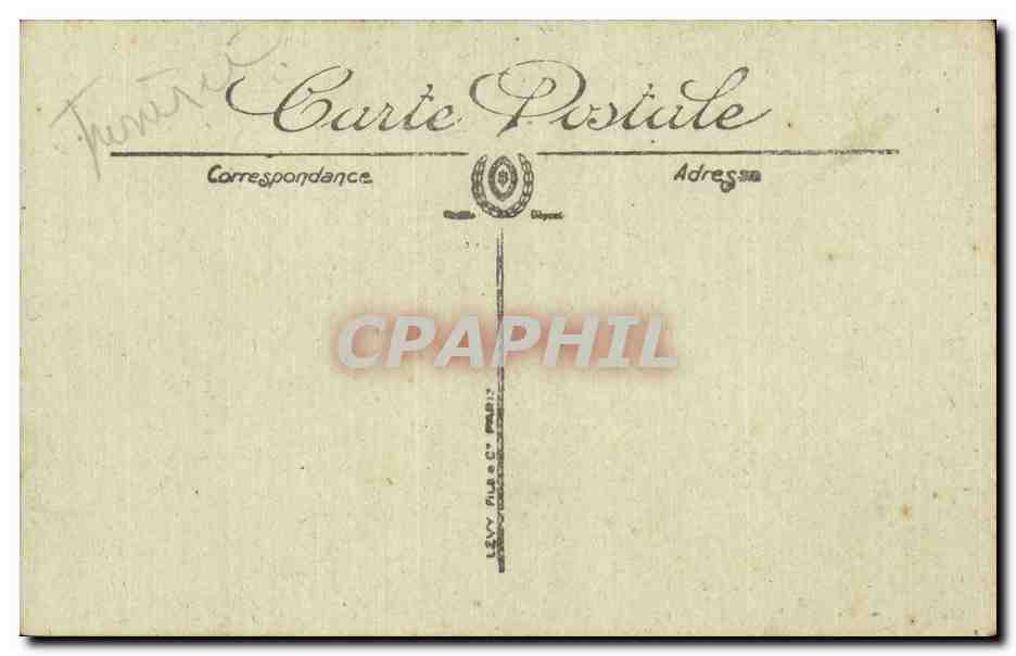 CPA Tunisie Gabes Marius Le celebre populaire Hotellier — Verso