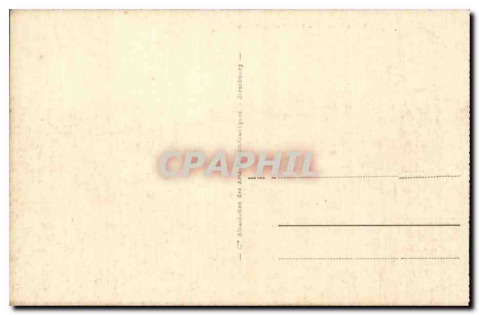 CPA Tunisie Bizerte Caserne du genie — Verso