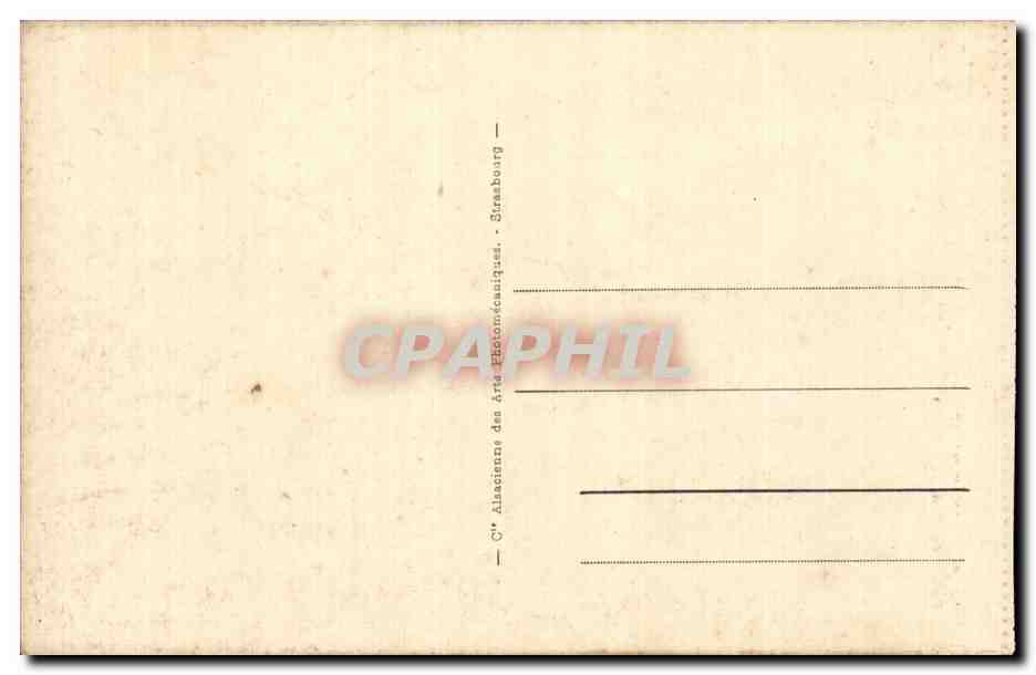 CPA Tunisie Bizerte Statue de l aviateur Madon  — Verso