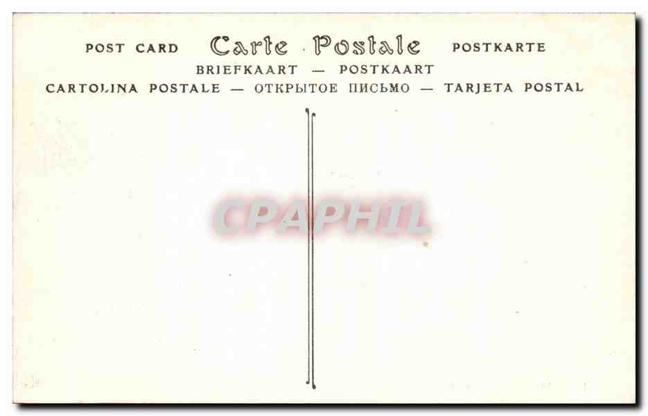 CPA Tunisie le tombeau des Beys  — Rückseite