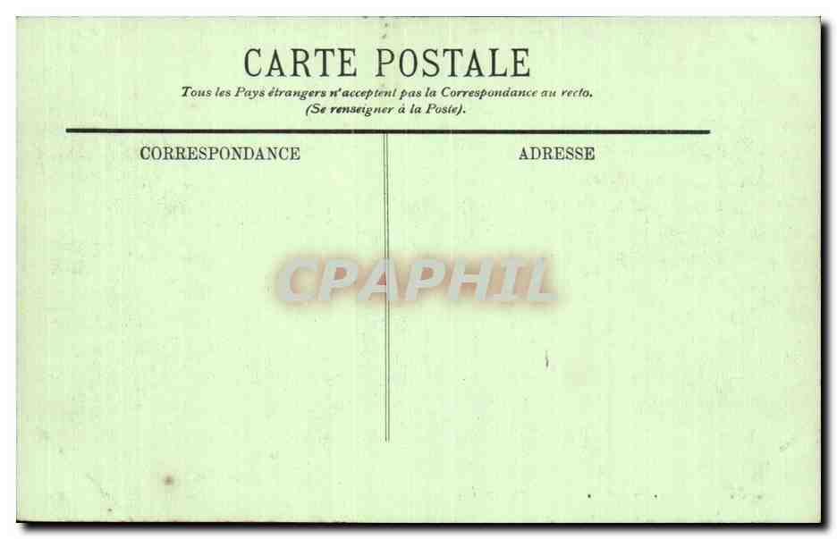 CPA Tunisie Tunis Bardo L entree — Rückseite