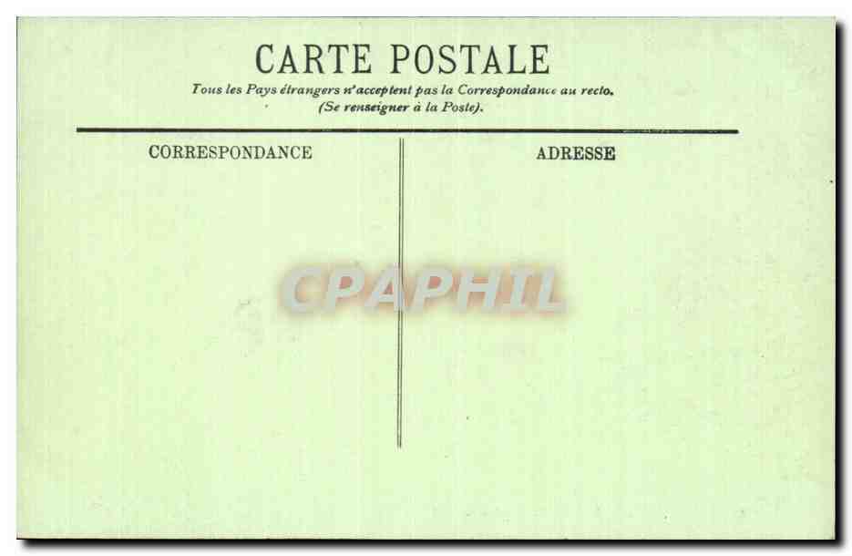 CPA Tunisie Tunis Marabout Souk Sekajine  — Verso