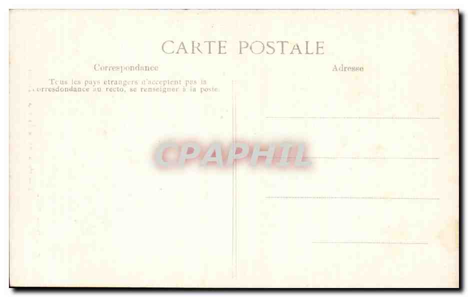 CPA Tunisie Carthage Mausolee du cardinal Lavigerie  — Back