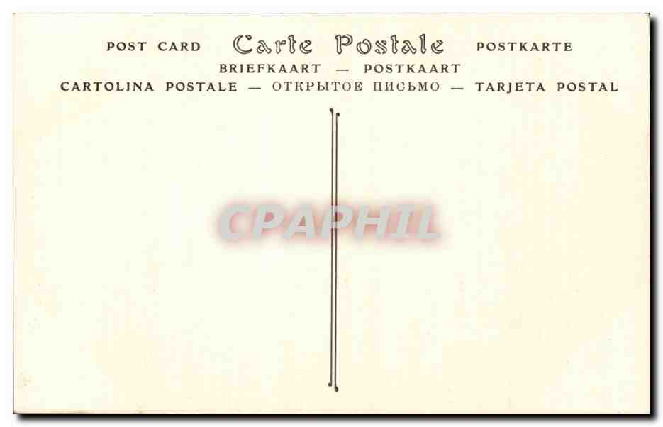 CPA Tunisie Tunis Porte mauresque — Rückseite