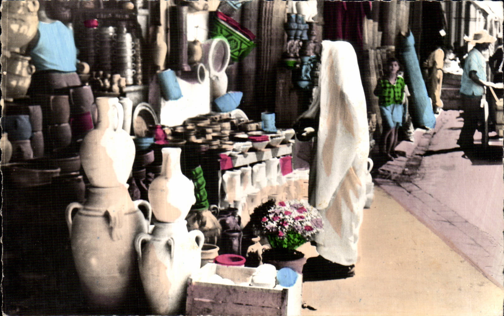 CPA Tunisie Tunis Rue Sidi Mahrez