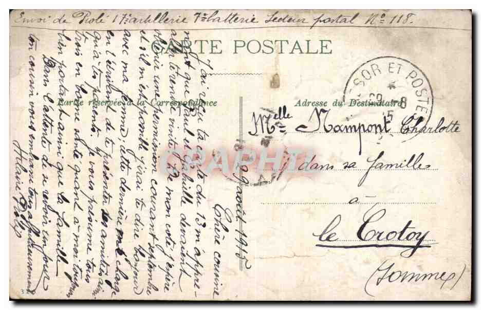 CPA Fantaisie Fleurs Cygne Swan  — Rückseite