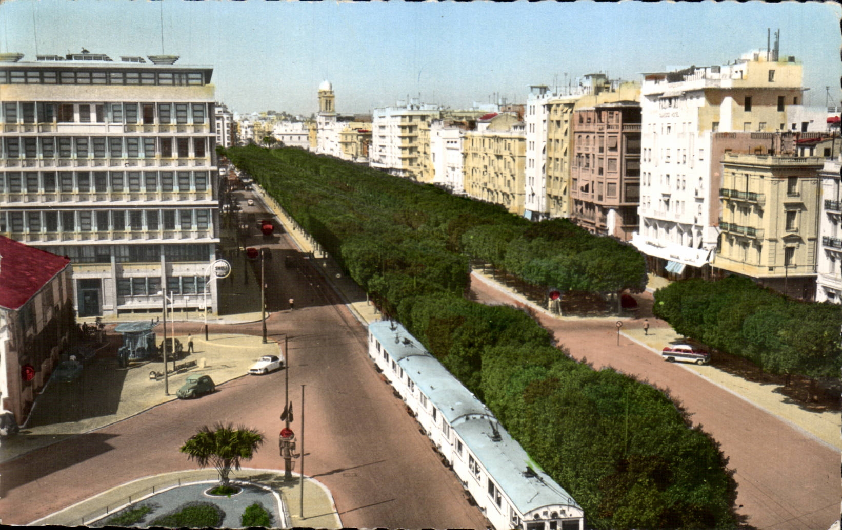 CPA Tunisie Tunis Avenue Habib Bourguiba 